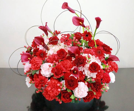 花藝培訓(xùn)花藝實操插花的制作插花教程